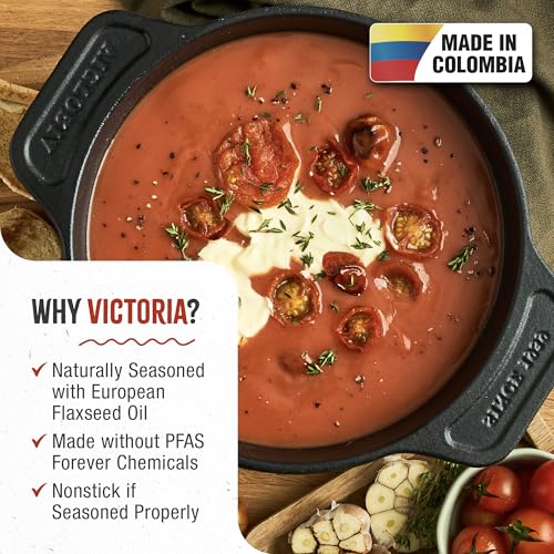 2 Quart Cast Iron Dutch Oven with Lid and Dual Handles