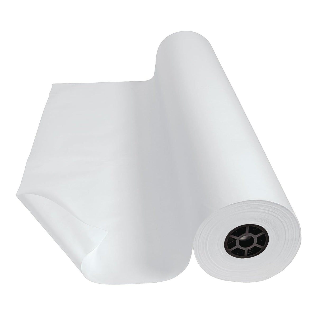 Dual Surface Paper Roll Classroom Supplies for Arts and Crafts White