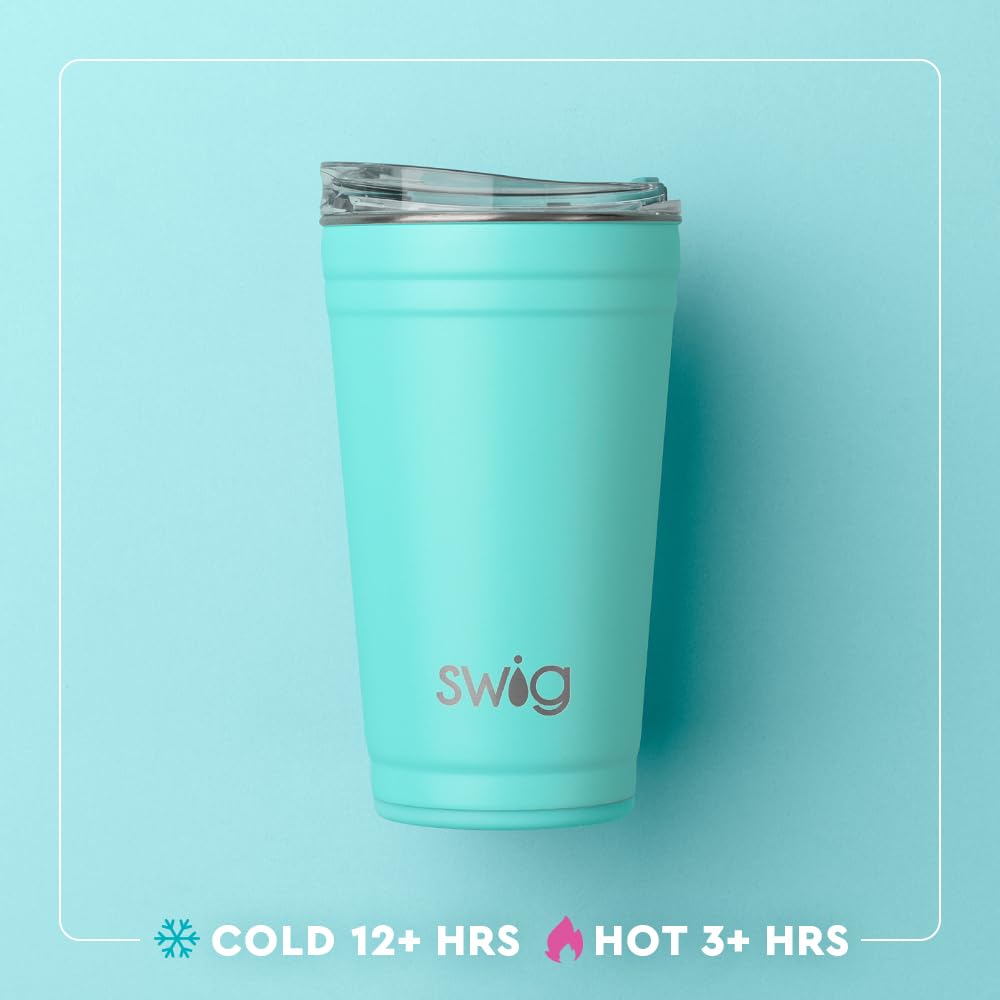 24oz Insulated Party Cup with EZ Slider Lid