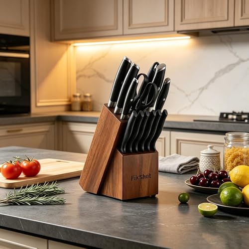 Knife Set German Stainless Steel (14 Count)