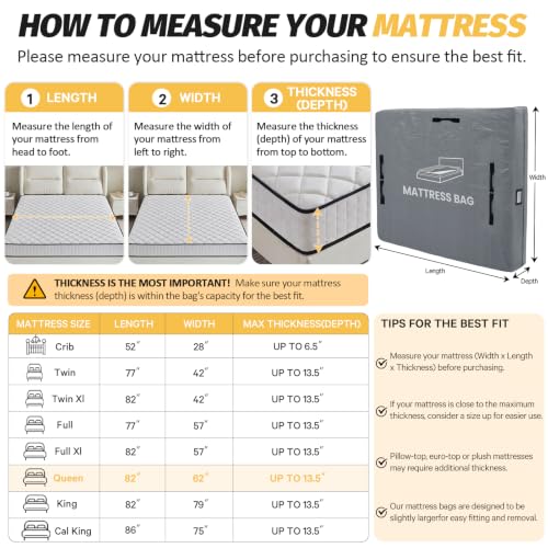 Mattress Bags for Moving and Storage