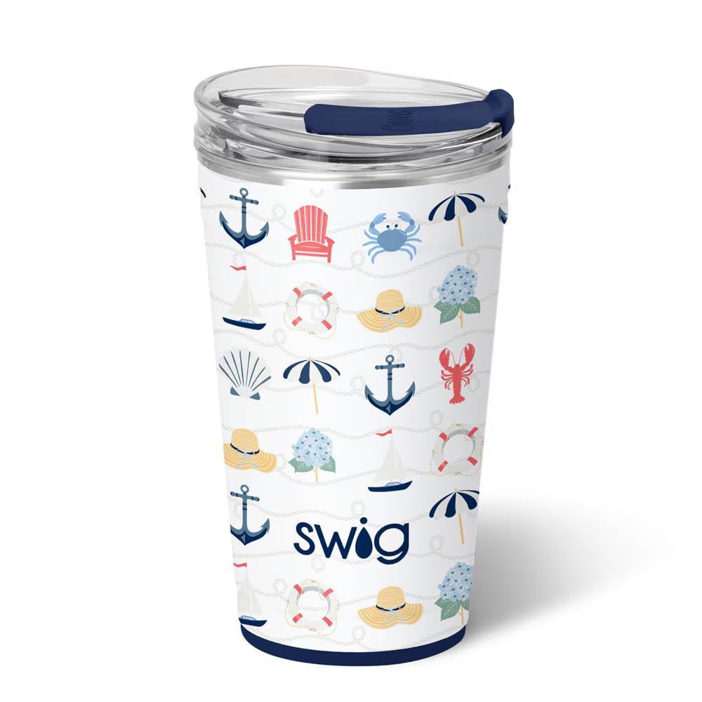 24oz Insulated Party Cup with EZ Slider Lid
