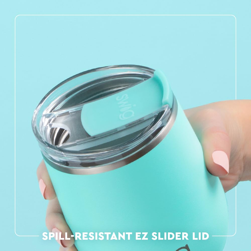 12oz Insulated Wine Tumbler with Lid