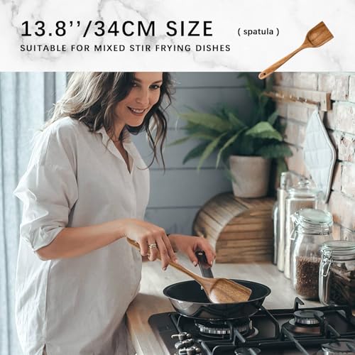 Wooden Spoons for Cooking (4 Count)