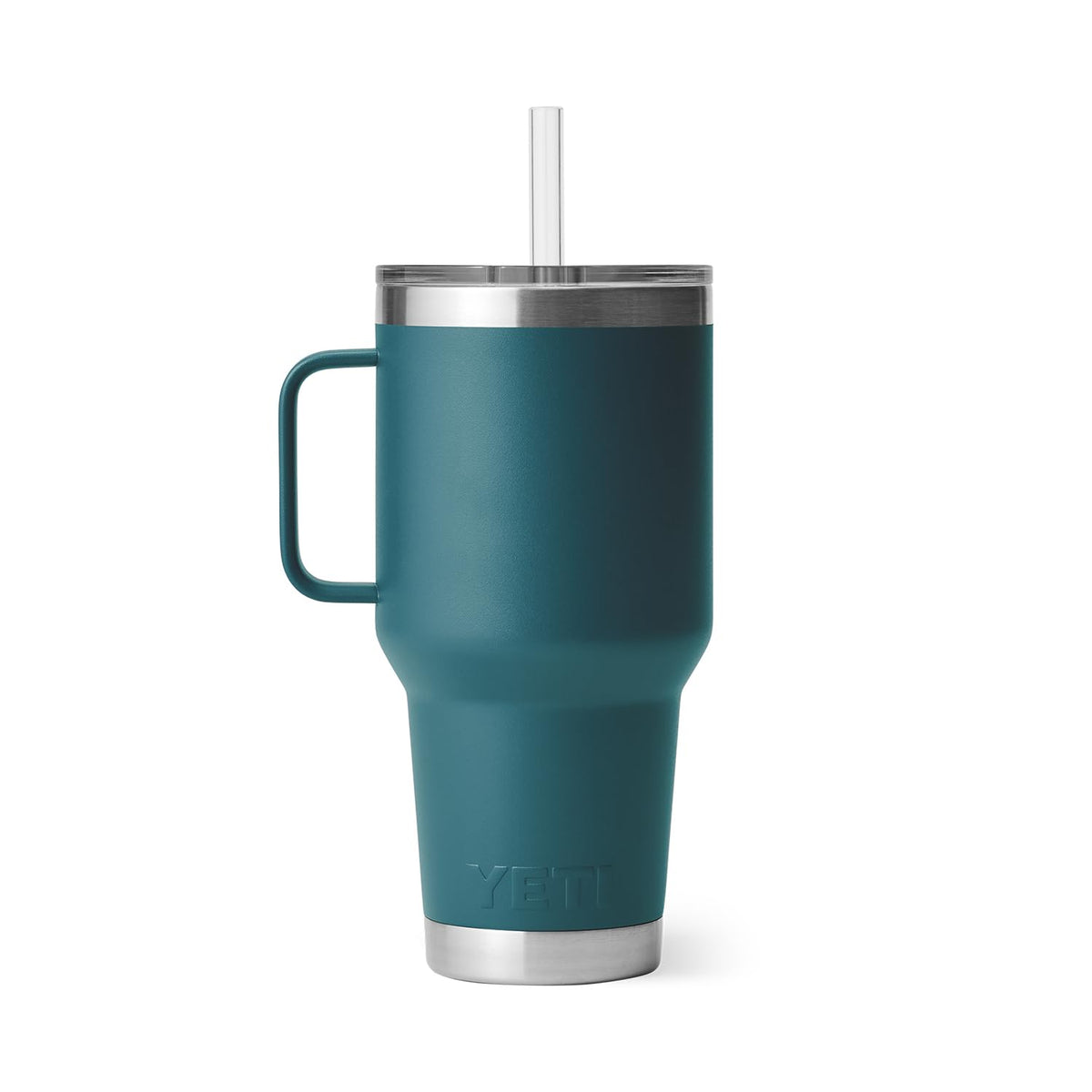 Rambler 35 oz Tumbler with Handle and Straw Lid