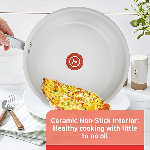 Fresh Gourmet Recycled Ceramic Non Stick Cookware Set 12 Piece