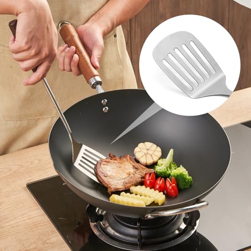 4 Piece Wok Spatula and Ladle Set (4 Count)