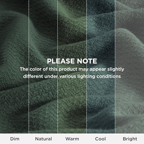 GentleSoft 100% Cotton Blanket King Size for Bed