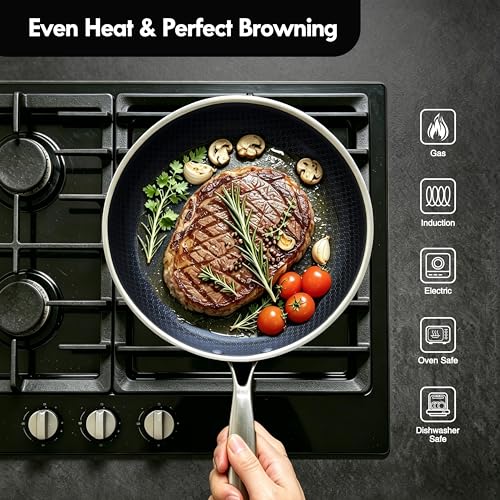 3PCS Nonstick Frying Pan Set