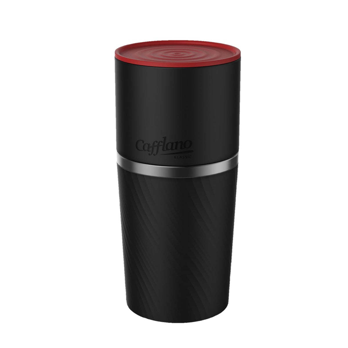 Klassic : All-in-1, Drip Kettle+Grinder+Permanent Stainless Filter Dripper+Double-wall Tumbler, Pourover, Coffee Maker for Camping & Travel