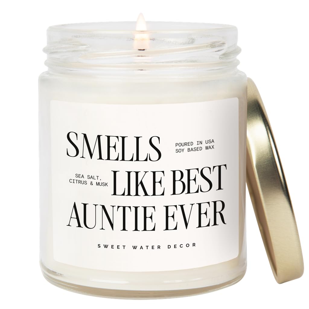 Smells Like Best Auntie Ever Candle 9oz (9 Ounce)