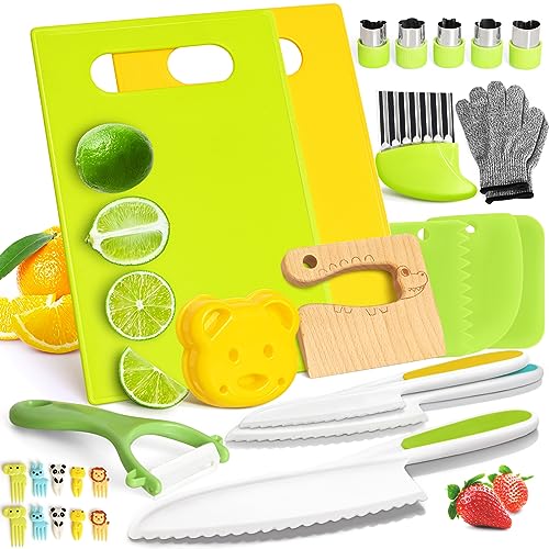 28PCS Toddler Knife Set (28 Count)