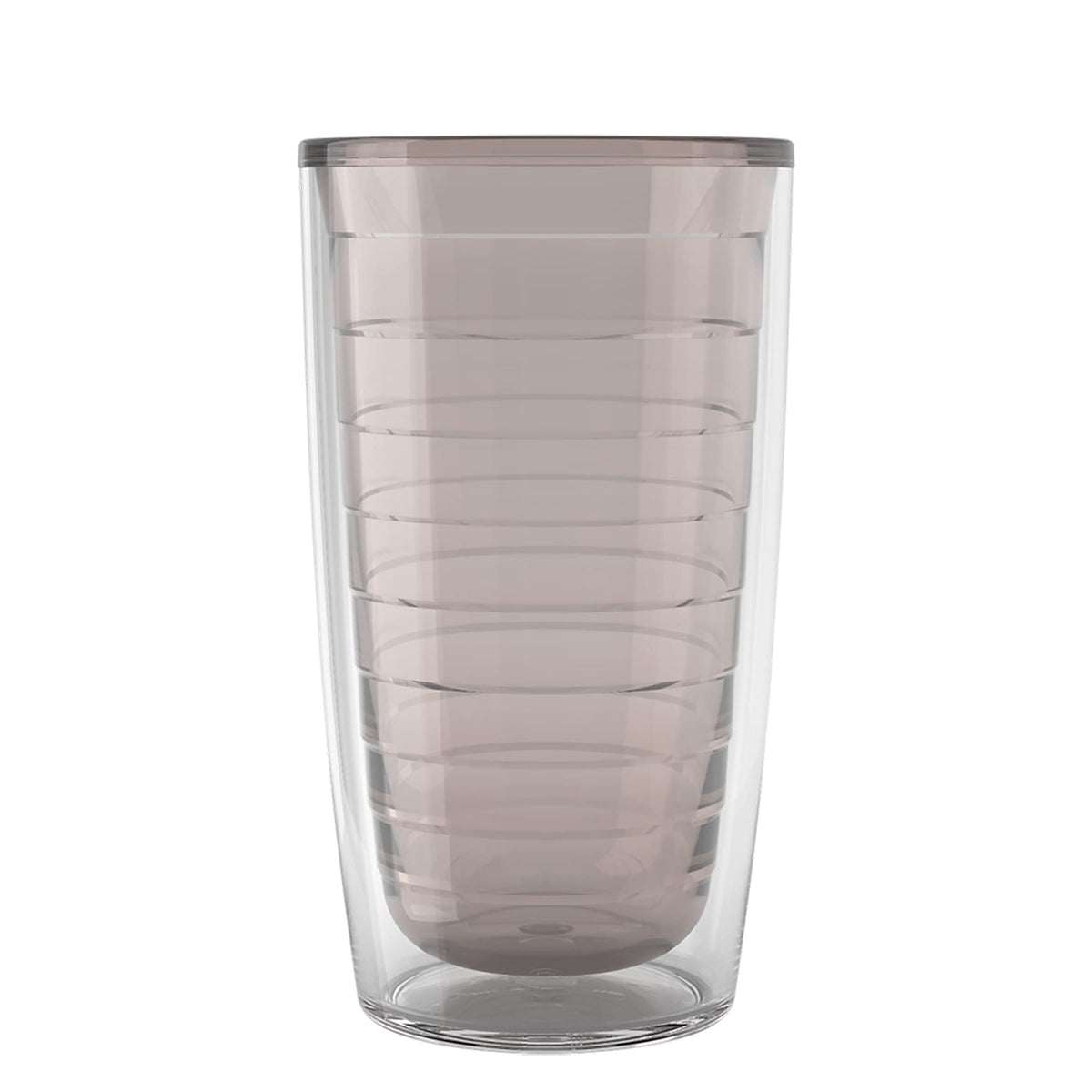 Clear & Colorful Tabletop Made in USA Double Walled Insulated Tumbler Travel Cup Keeps Drinks Cold & Hot