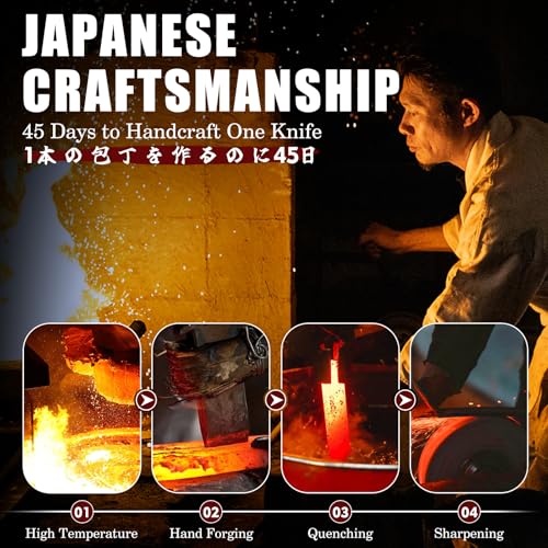 Japanese Kitchen Knife Set of 2 (2 Count)