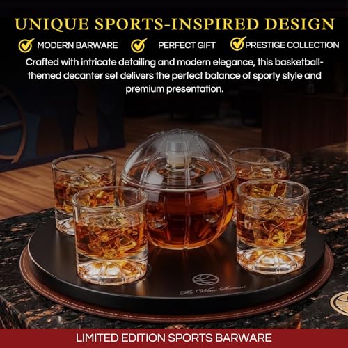 Basketball Decanter Set