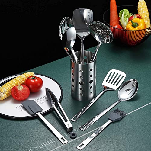 Stainless Steel Cooking Utensils Set (13 Count)