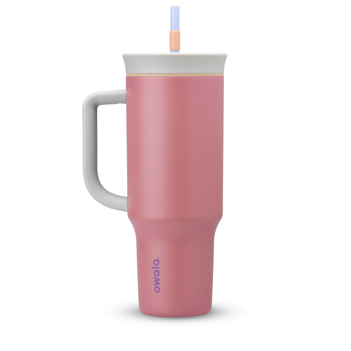 Tumbler Stainless Steel Water Bottle 40 oz Yoga Rose