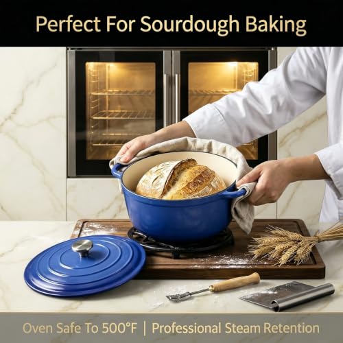 Enameled Cast Iron Cookware Set
