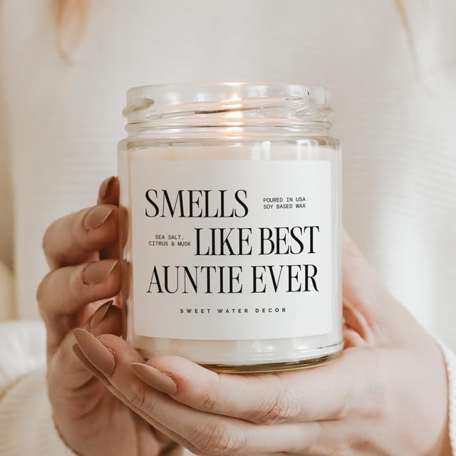 Smells Like Best Auntie Ever Candle 9oz (9 Ounce)