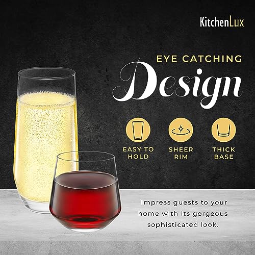 Drinking Glasses Set of 8 (8 Count)