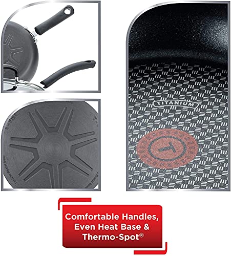 Ultimate Hard Anodized Nonstick Fry Pan Set (17.6 Ounce)