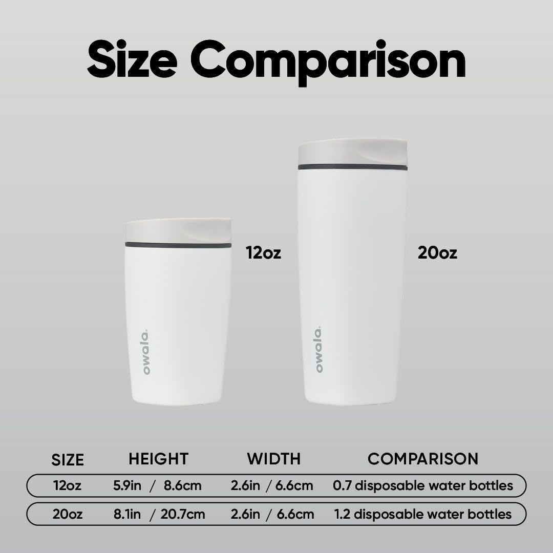 SmoothSip Slider Insulated Stainless Steel Coffee Tumbler