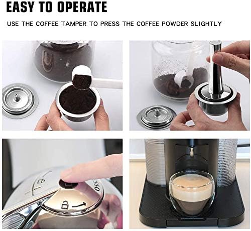 Reusable Coffee Pod Compatible with Nespresso Vertuoline Machine