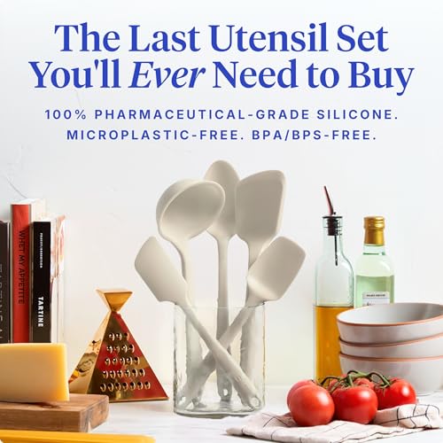 5 Piece Silicone Kitchen Utensils Set (5 Count)