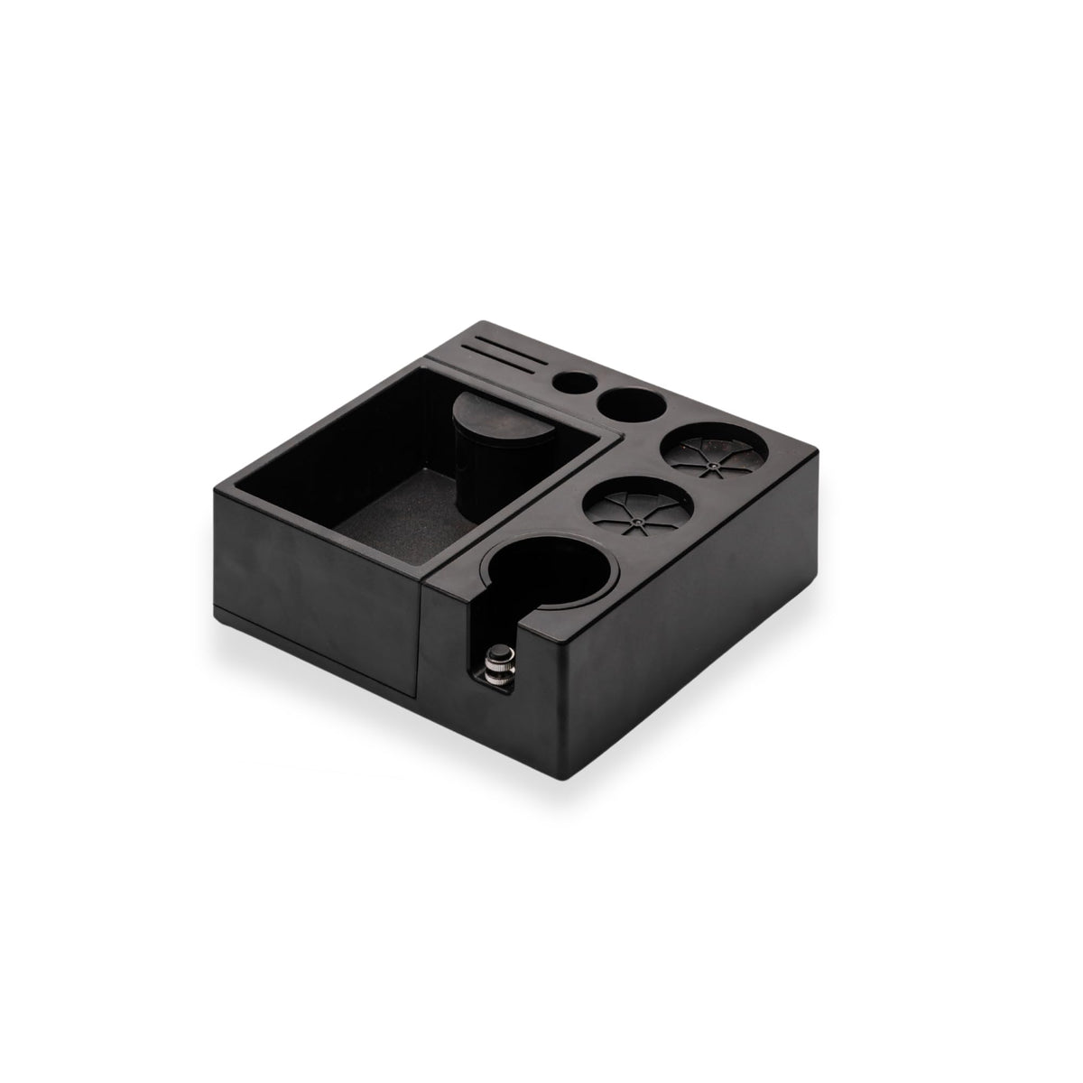 Espresso Tamping Station with Knock box