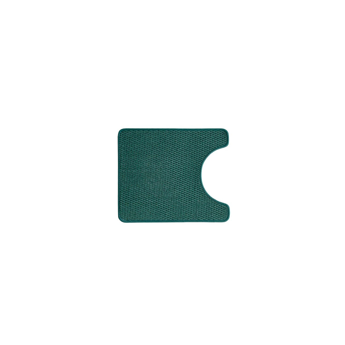 Toilet Rug Thin Toilet Rugs U Shaped Washable Non Slip Absorbent Quick Dry Low Pile Toilet Mat (480 sq in)