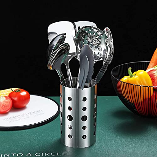 Stainless Steel Cooking Utensils Set (13 Count)