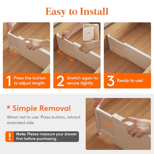 6" Tall Upgrade Drawer Dividers (16 Count)