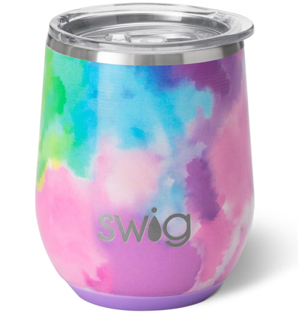 12oz Wine Tumbler with Lid