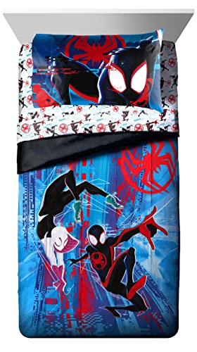 Marvel Spiderman Full Size Comforter Set 7 Piece Kids Bedding