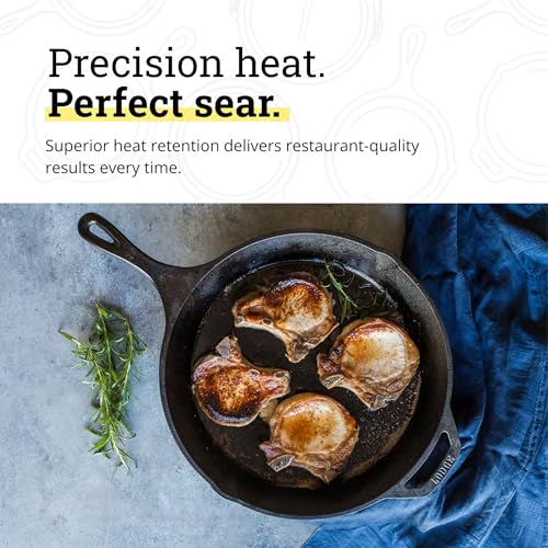 Pre Seasoned Cast Iron Skillet