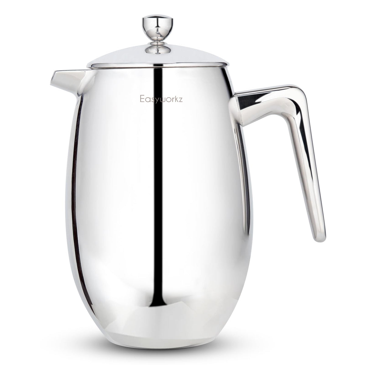 Nando French Press 34 oz Double Wall Insulated Thermal Coffee Maker