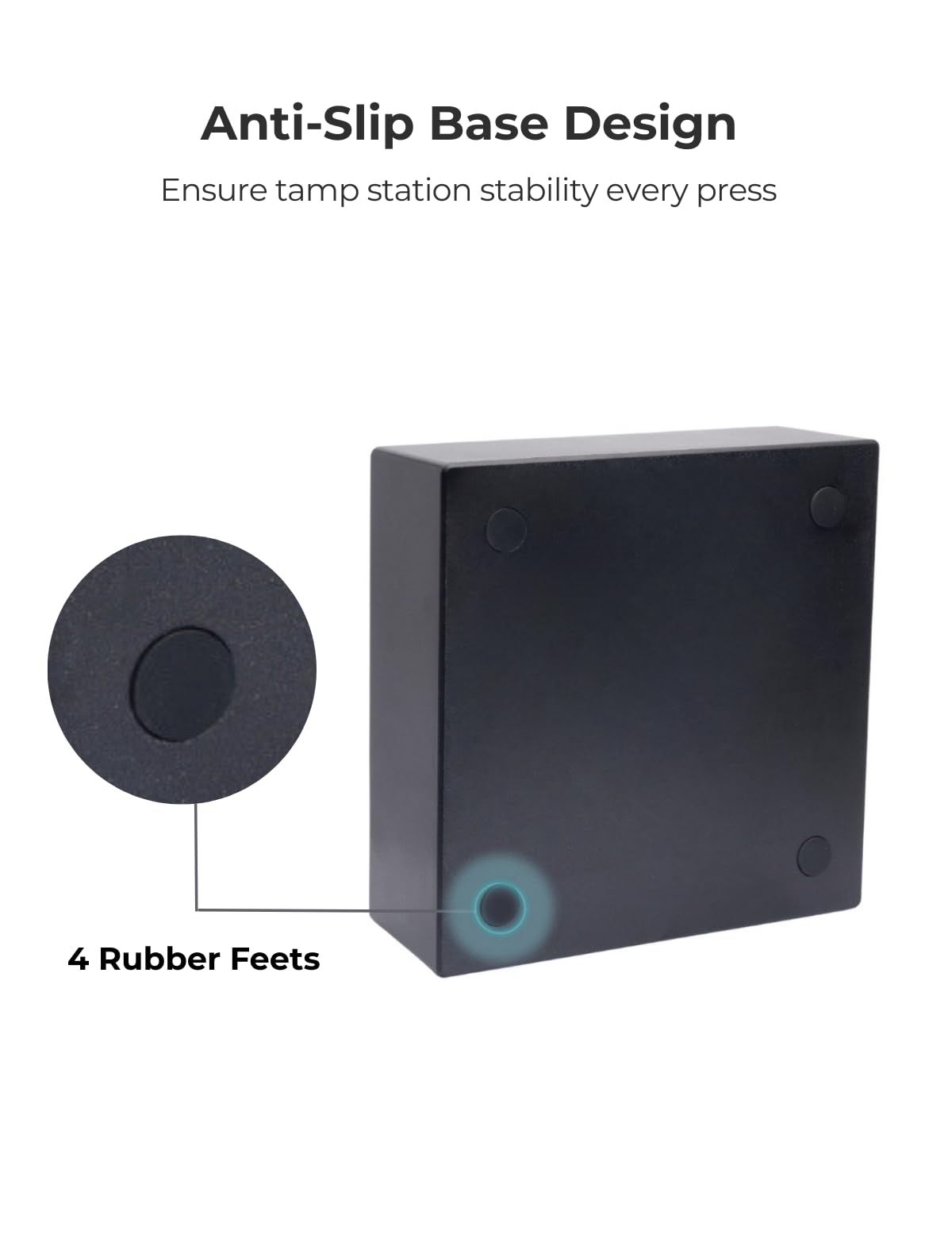Espresso Tamping Station with Knock box