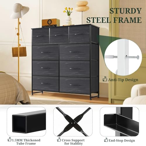9 Drawer Dresser for Bedroom
