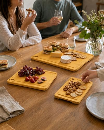 Cutting Board Set with Holder
