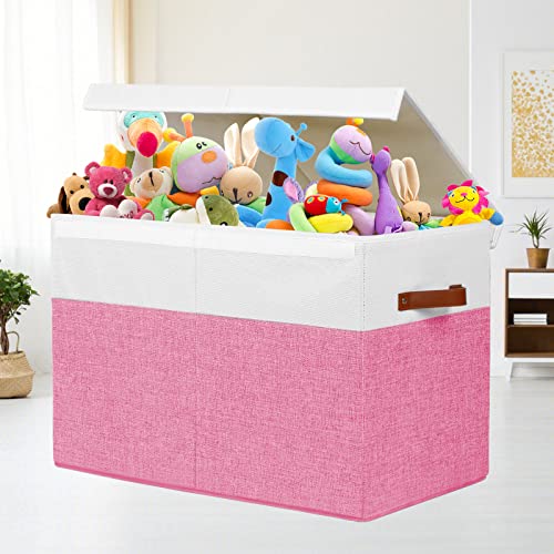 Large Toy Storage Box with Lid