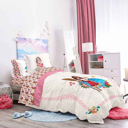 Disney Moana Full Comforter Set 7 Piece Kids Bedding for Girls