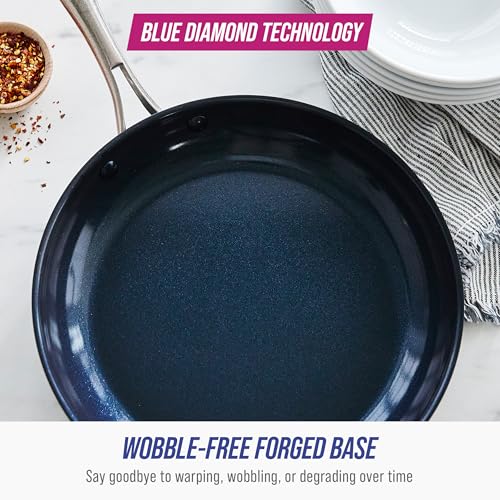 10 Piece Ultimate Hard Anodized Ceramic Nonstick Cookware Set (10 Count)
