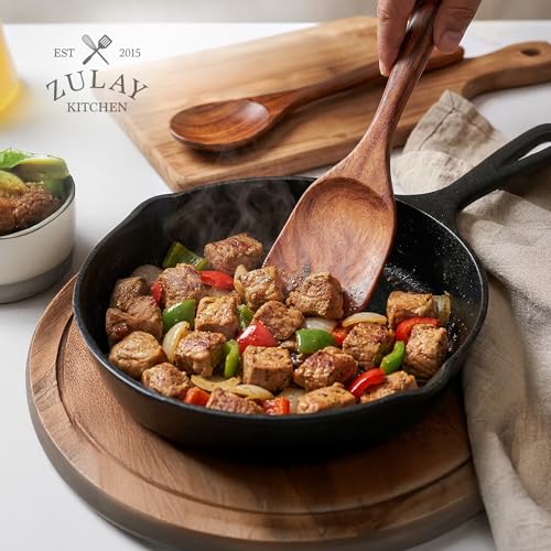 9 Piece Teak Wood Cooking Utensil Set (9 Count)
