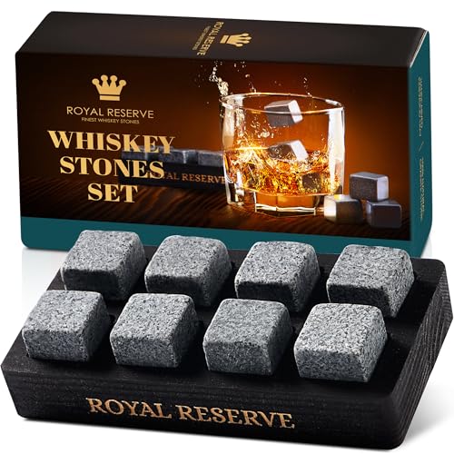 Whiskey Stones Gift Set for Men (8 Count)