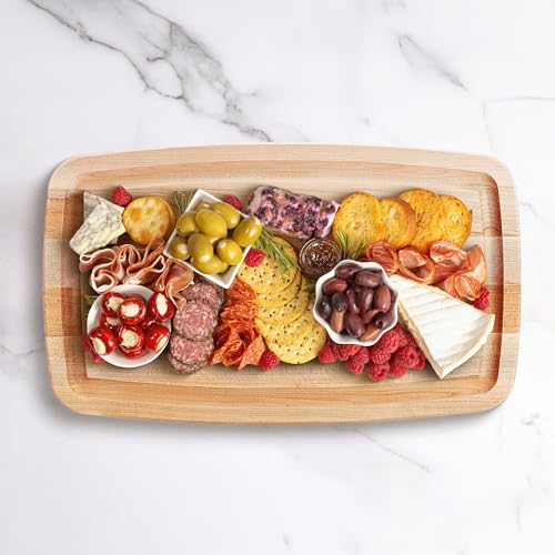 CB Series Rectangular Wooden Maple Cutting Board 18”x10.5”