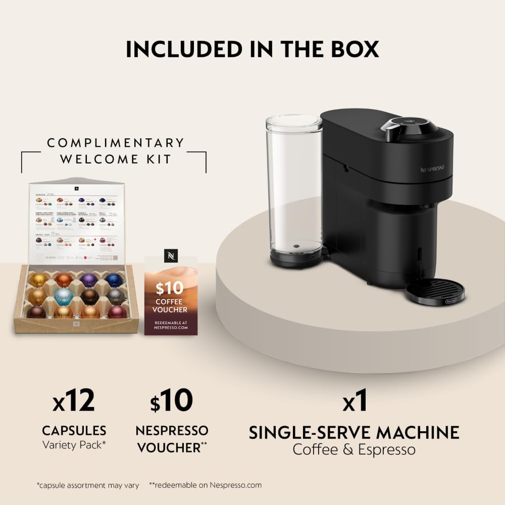 Vertuo Pop+ Deluxe Coffee & Espresso Maker by De'Longhi