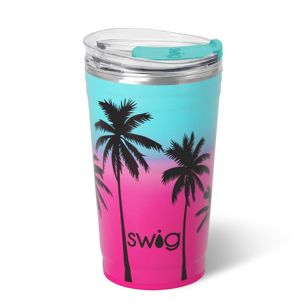 24oz Insulated Party Cup with EZ Slider Lid