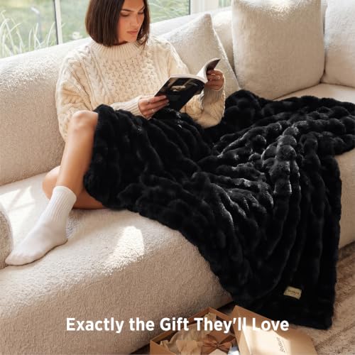GentleSoft Fluffy Fuzzy Twin Blanket
