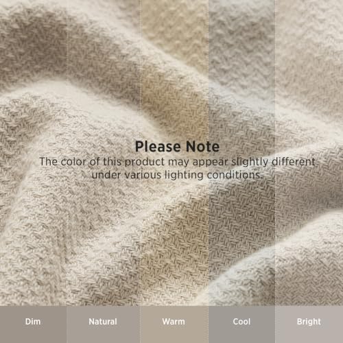 GentleSoft 100% Cotton Blanket King Size for Bed