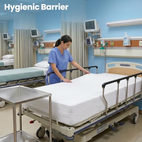 Bulk 10 Pack Hotel Full Size Mattress Encasement 100% Waterproof